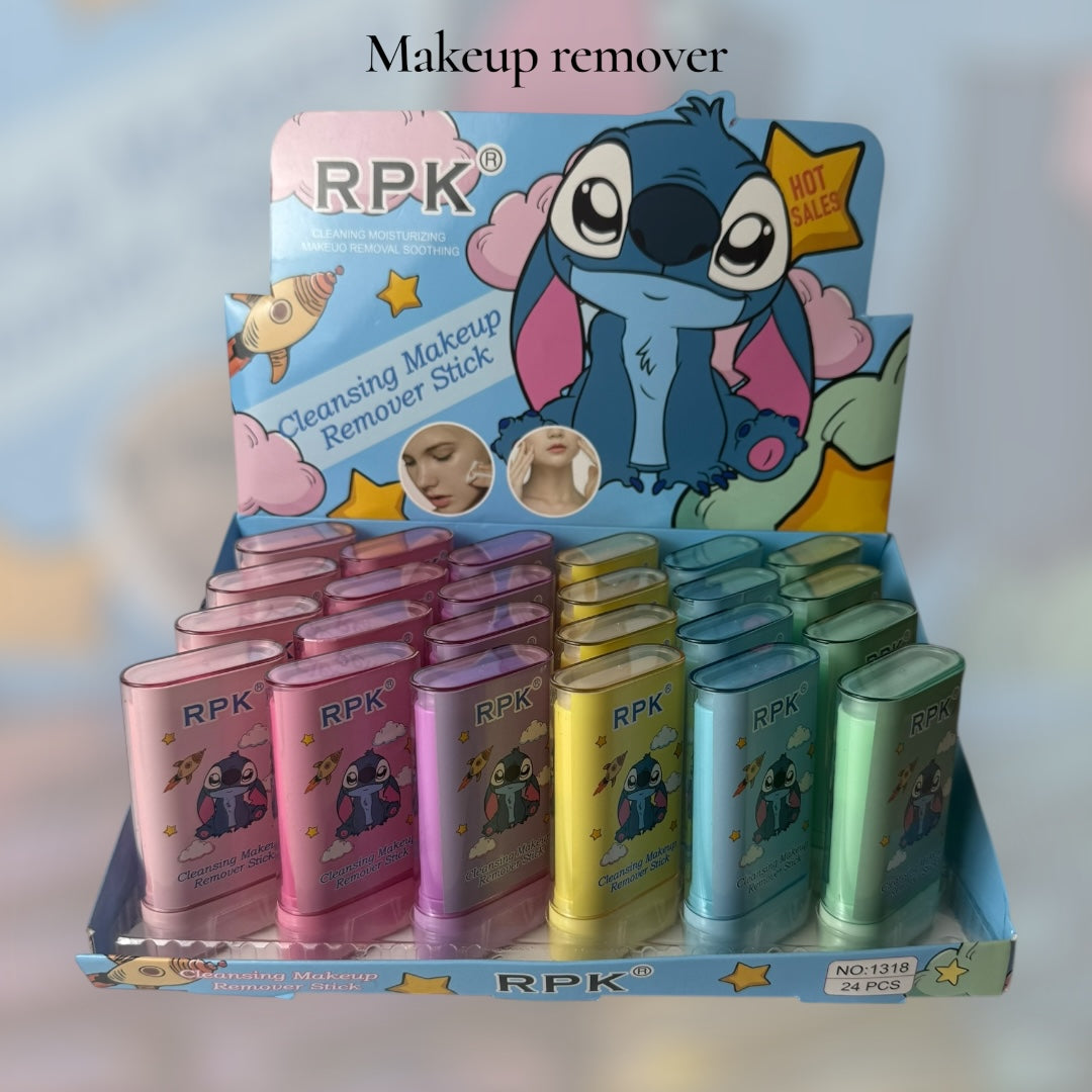 Makeup remover stick