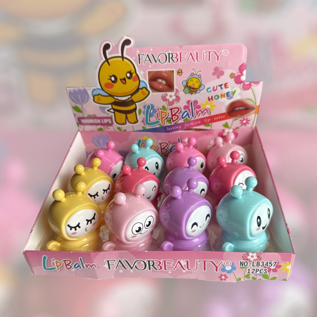 Lip balm bees