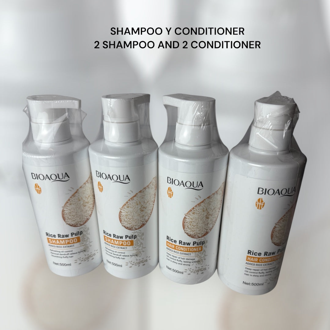 Shampoo and conditioner set of 2