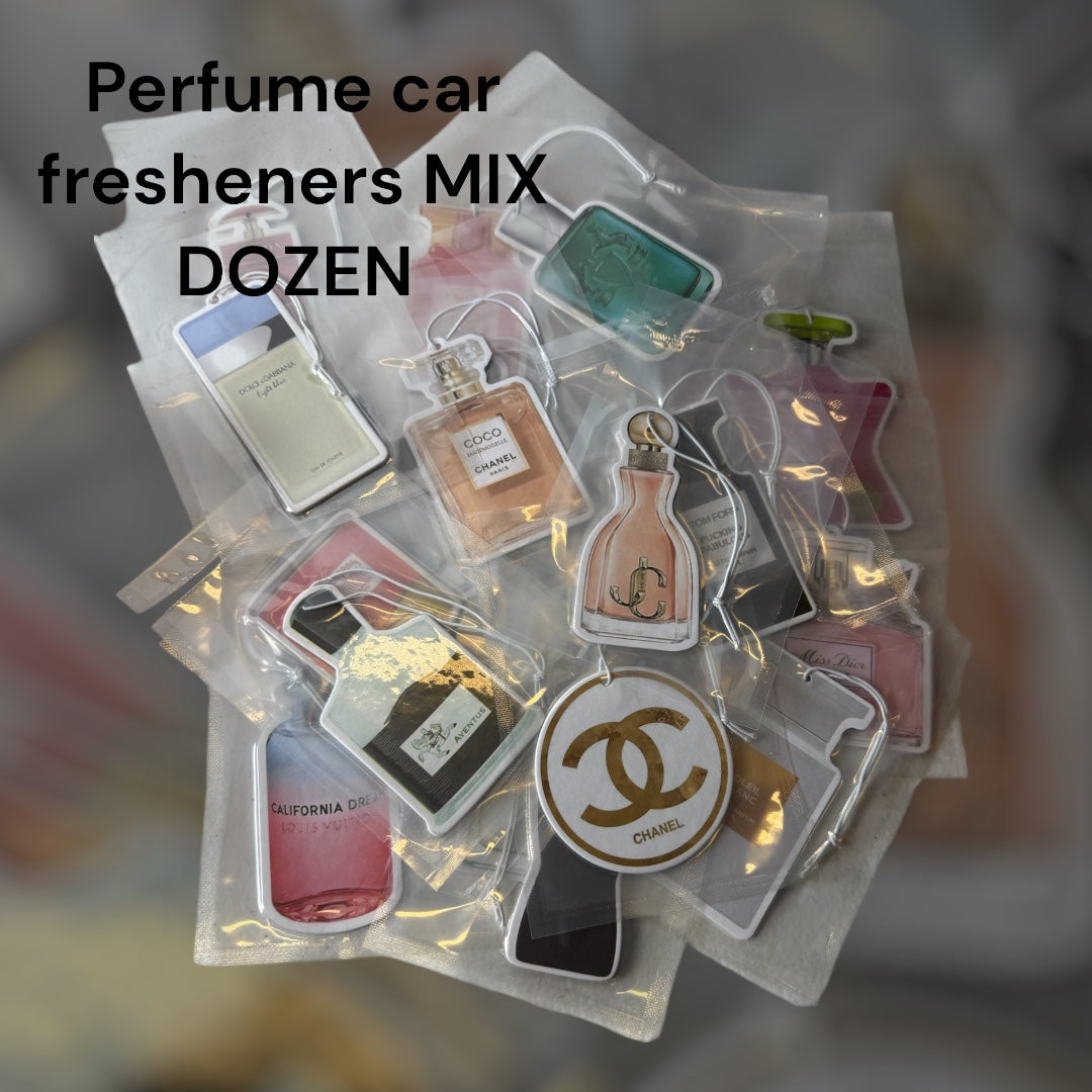 MIX DOZEN OF CAR FRESHENERS ( no requests for specific scents ) ✅