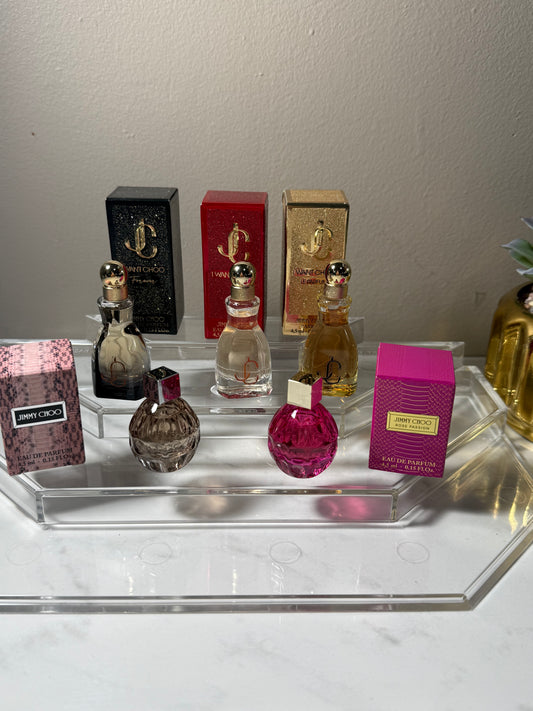 Jimmy choo gift set miniature