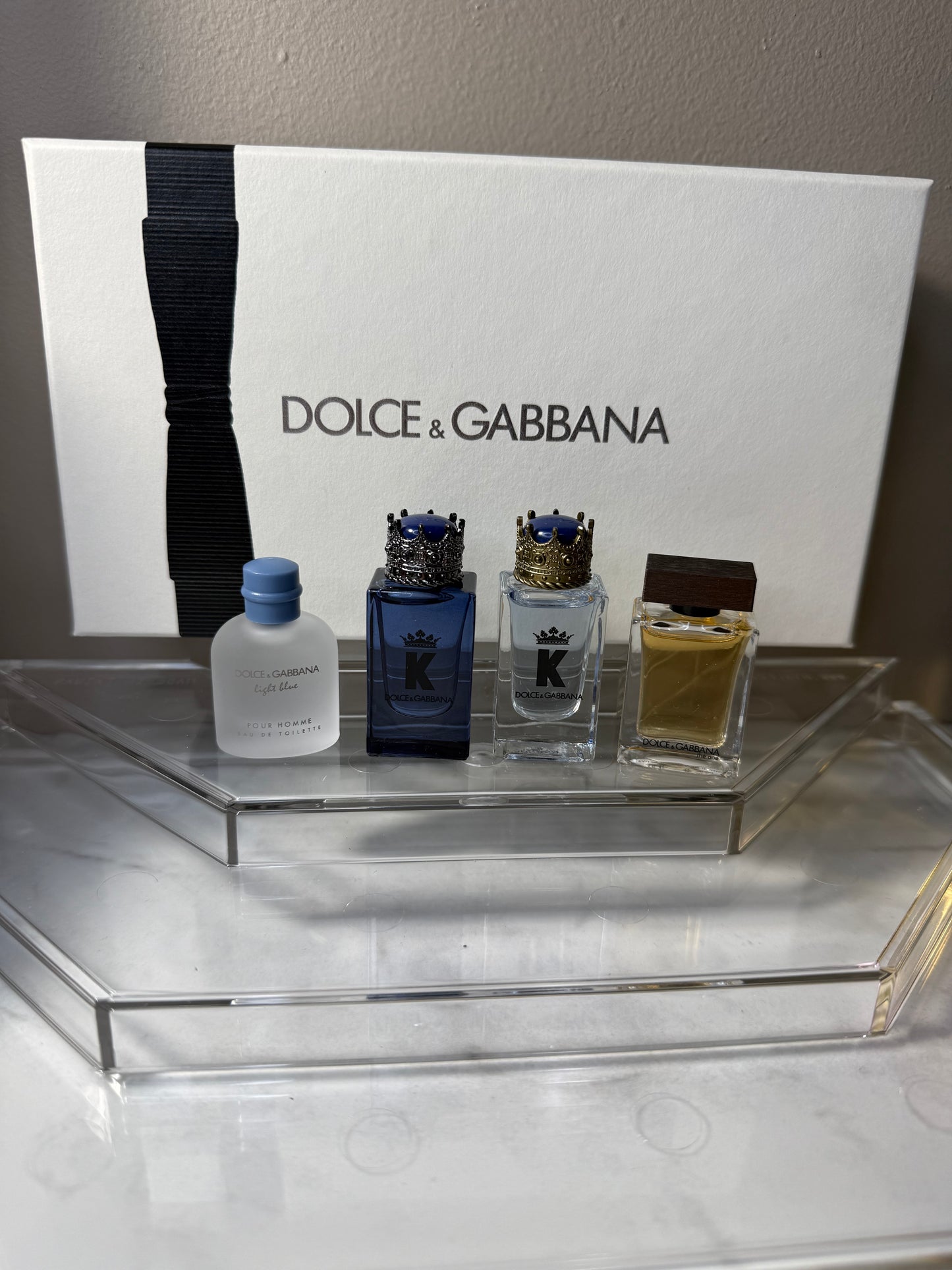 Dolce and Gabbana gift set miniature