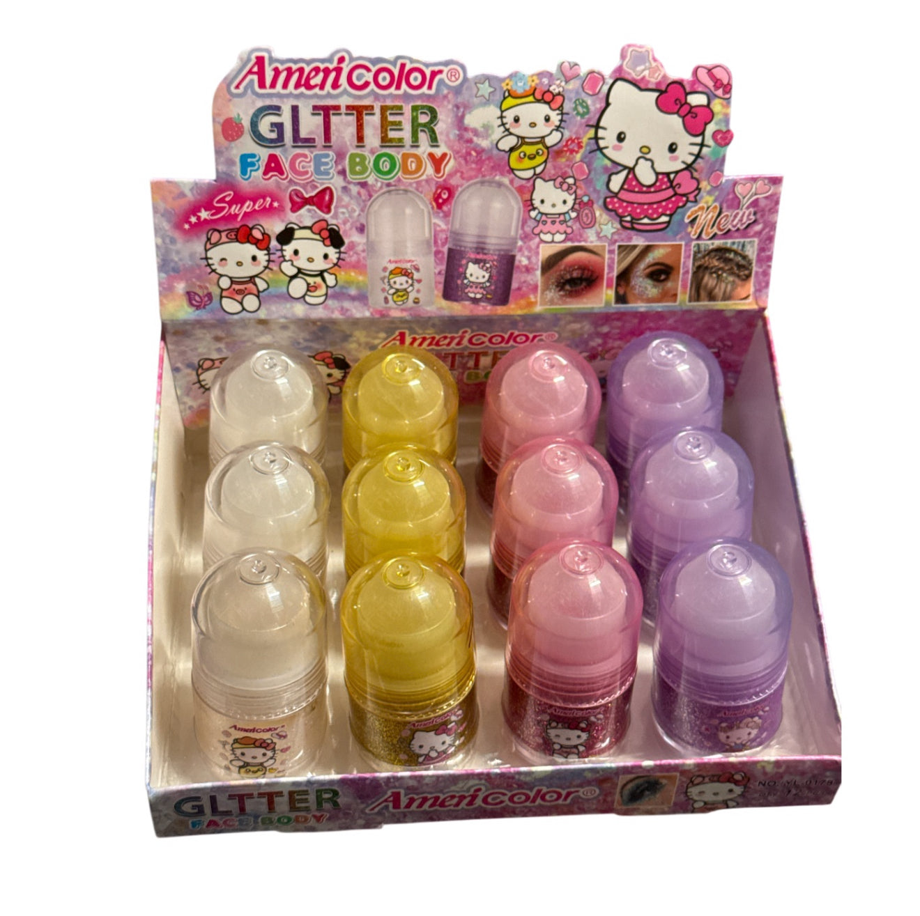 Face and body glitter