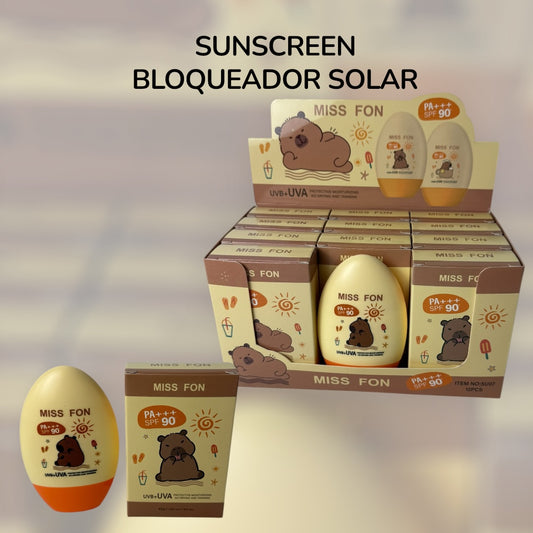 Sunscreen capibara