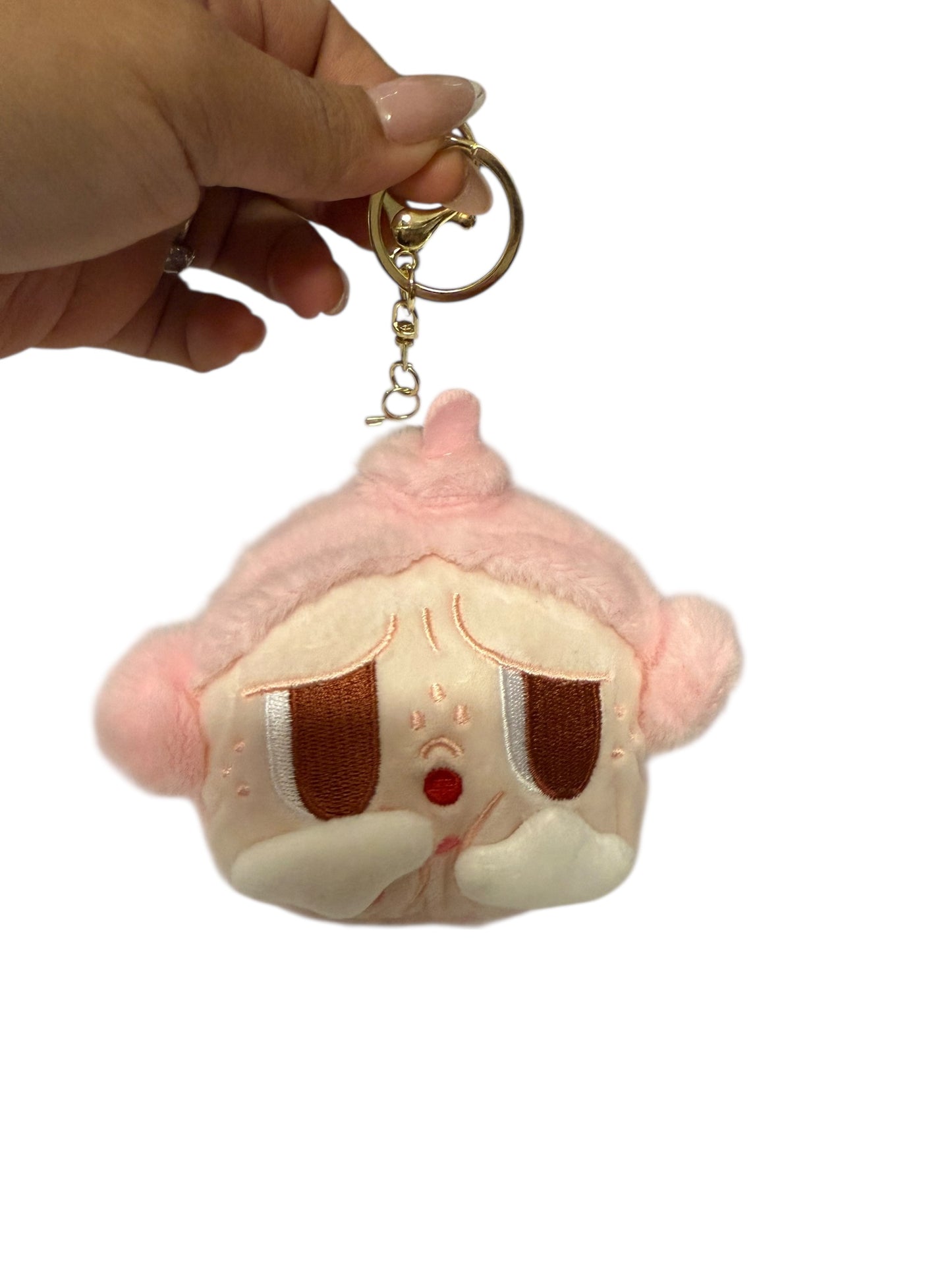 Crying baby keychain