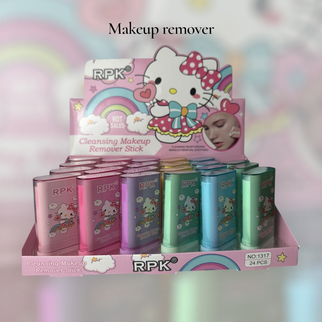 Makeup remover stick hello kitty