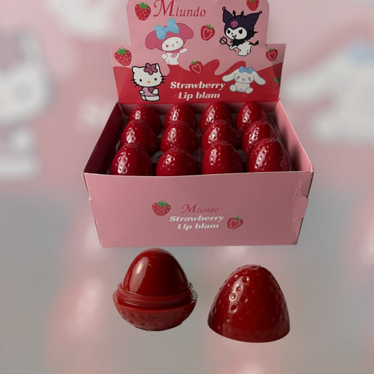 Magic strawberry lip balm