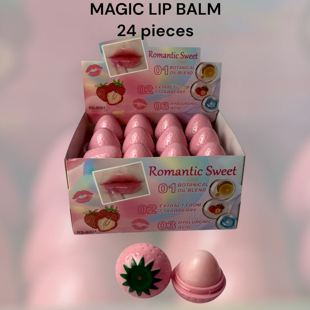 Magic strawberry lip balm