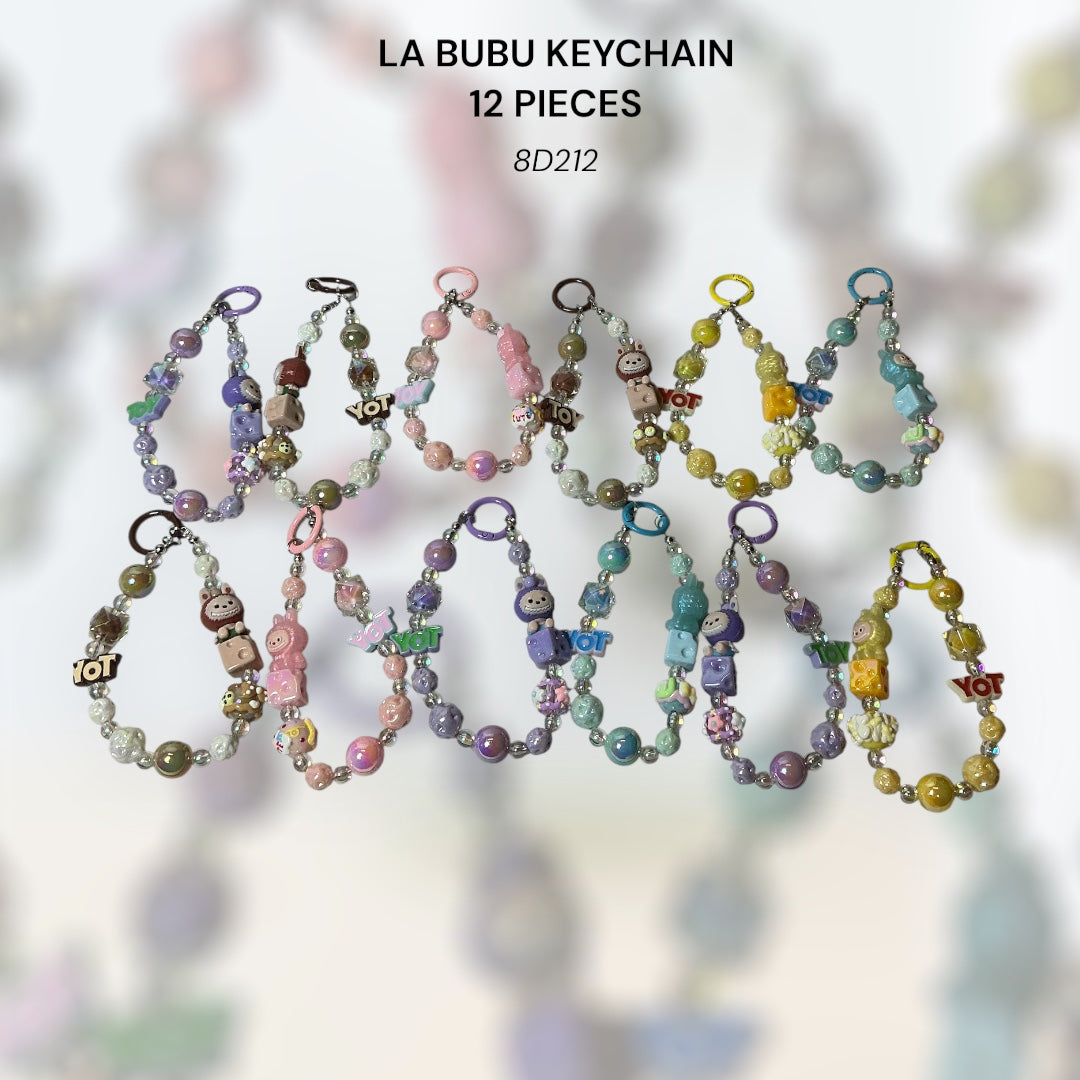 LA BUBU CHARM KEYCHAIN
