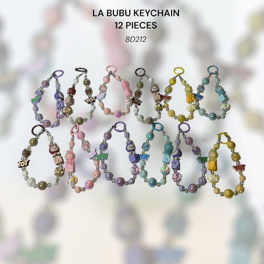 LA BUBU CHARM KEYCHAIN