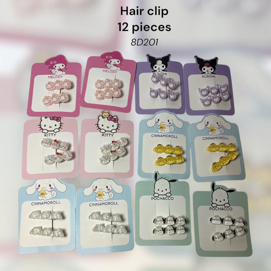 SANRIO HAIR CLIPS