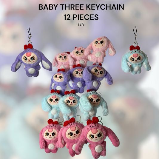 BABY THREE KEYCHAIN