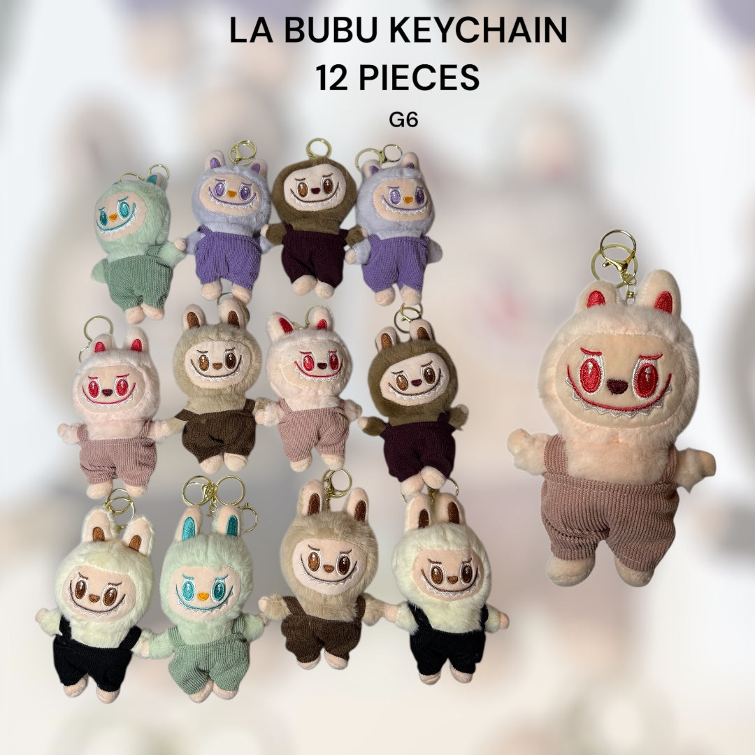 LA BUBU KEYCHAIN