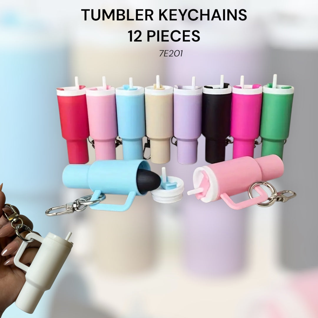 TUMBLER KEYCHAINS (12)