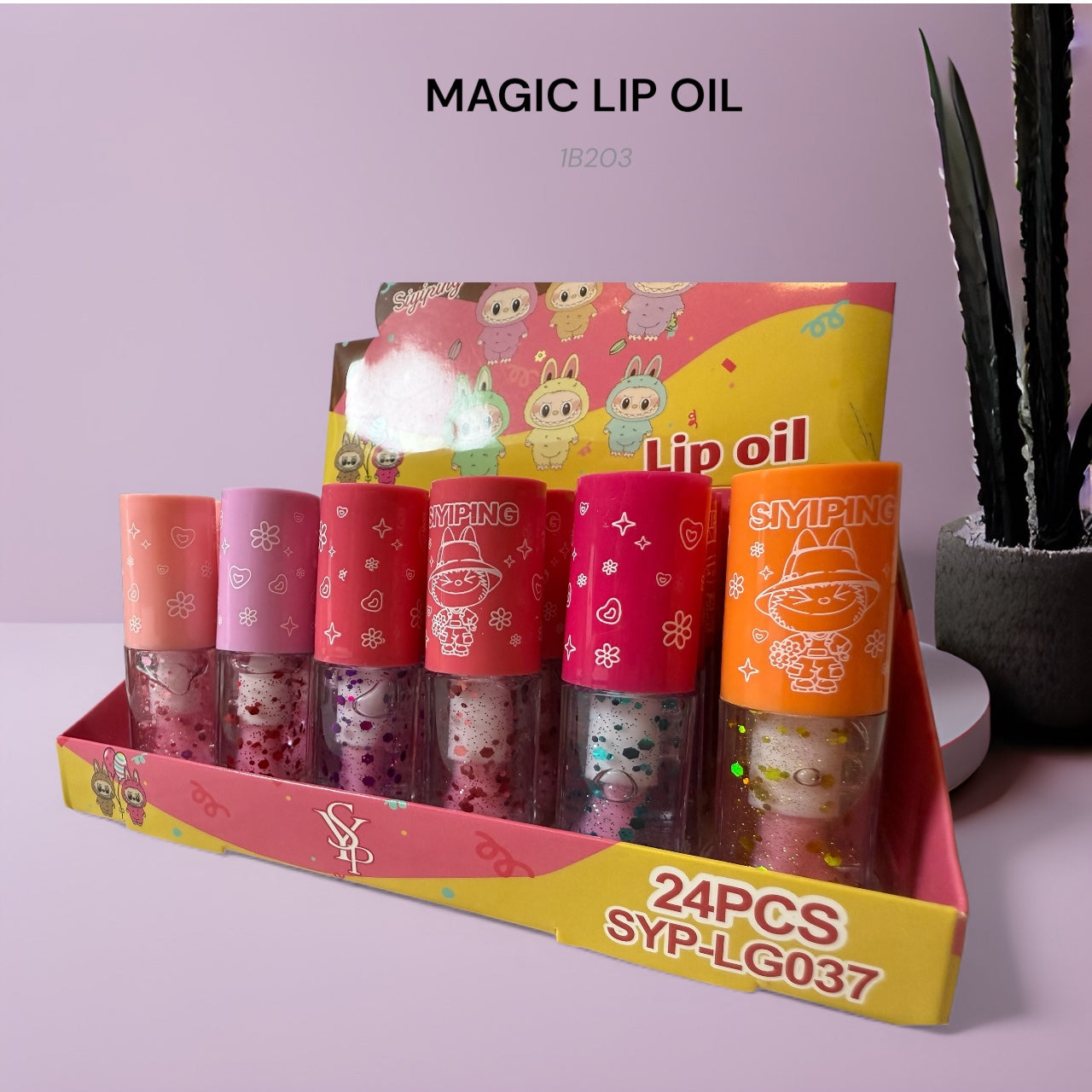 Magic lip oil