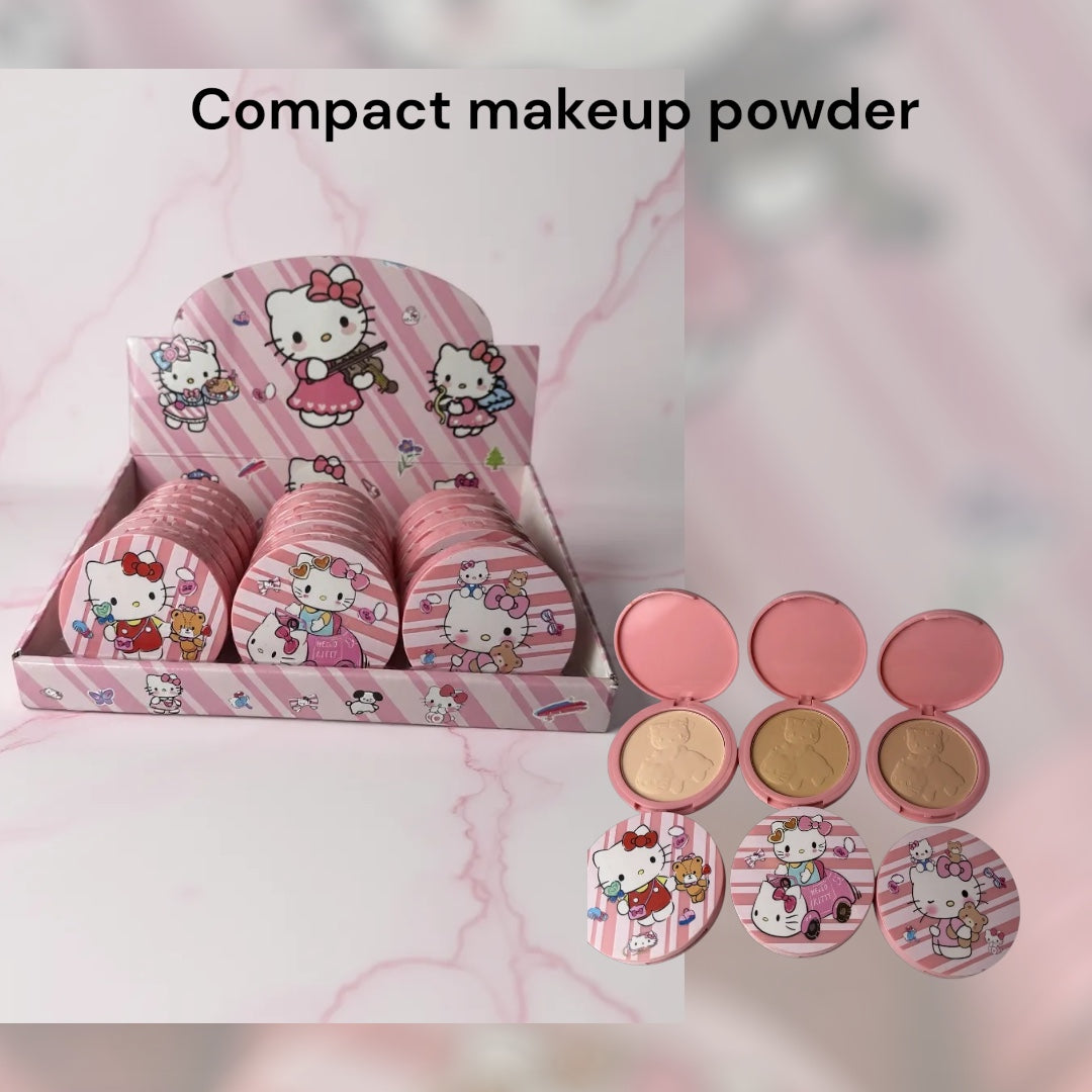 Compact makeup powder