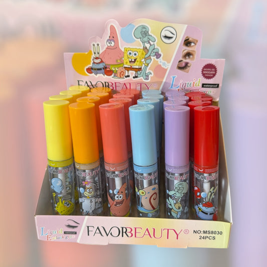 Eyelash and eyebrows clear gel