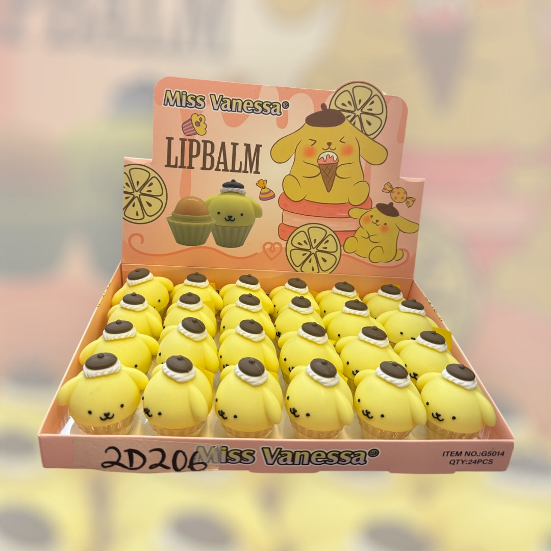 Pompon lip balm